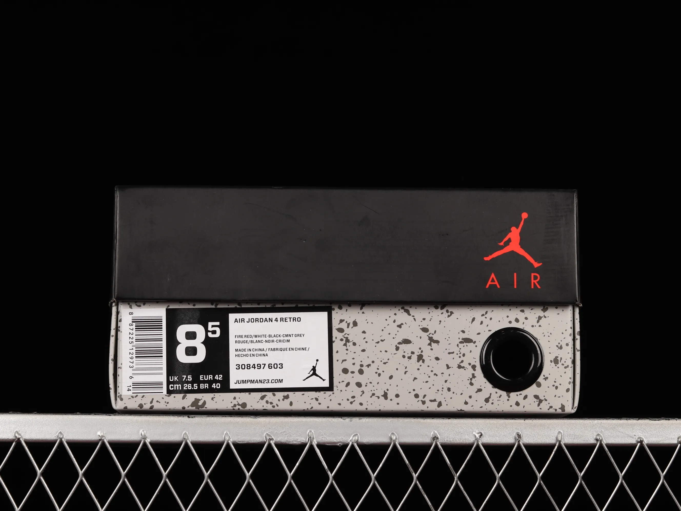 All categories Air Jordan Jordan series basketball shoes Air Jordan 4 Air Jordan 4 Retro "Toro Bravo" AJ4 Joe 4 Raging Bull Sports basketball shoes 308497-603
